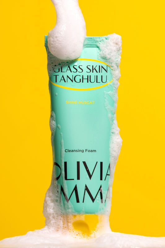 Glass skin tanghulu shine muscat cleansing foam by oliviaumma
