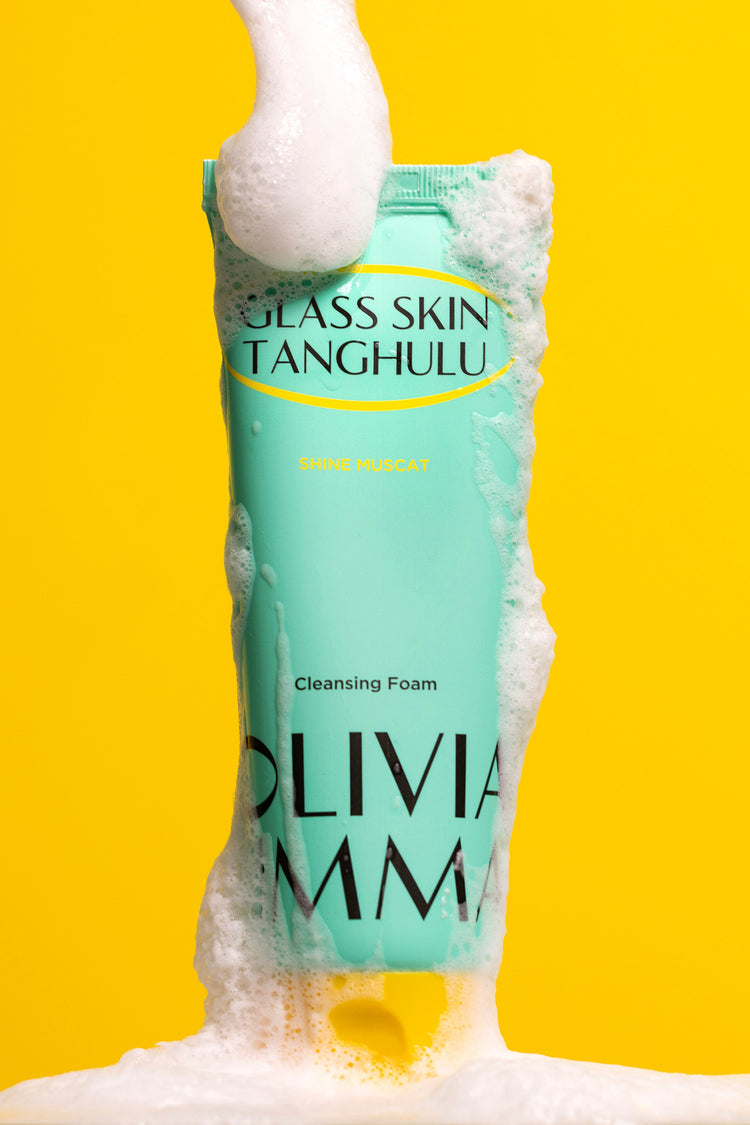 Glass skin tanghulu shine muscat cleansing foam by oliviaumma
