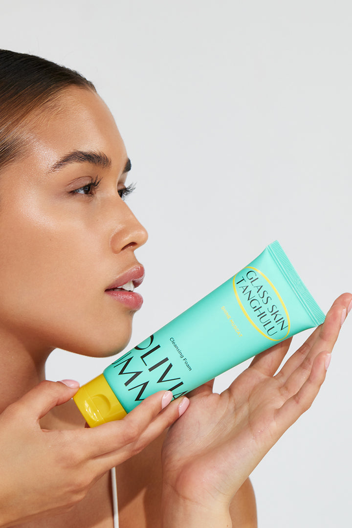 Glass skin tanghulu shine muscat cleansing foam by oliviaumma