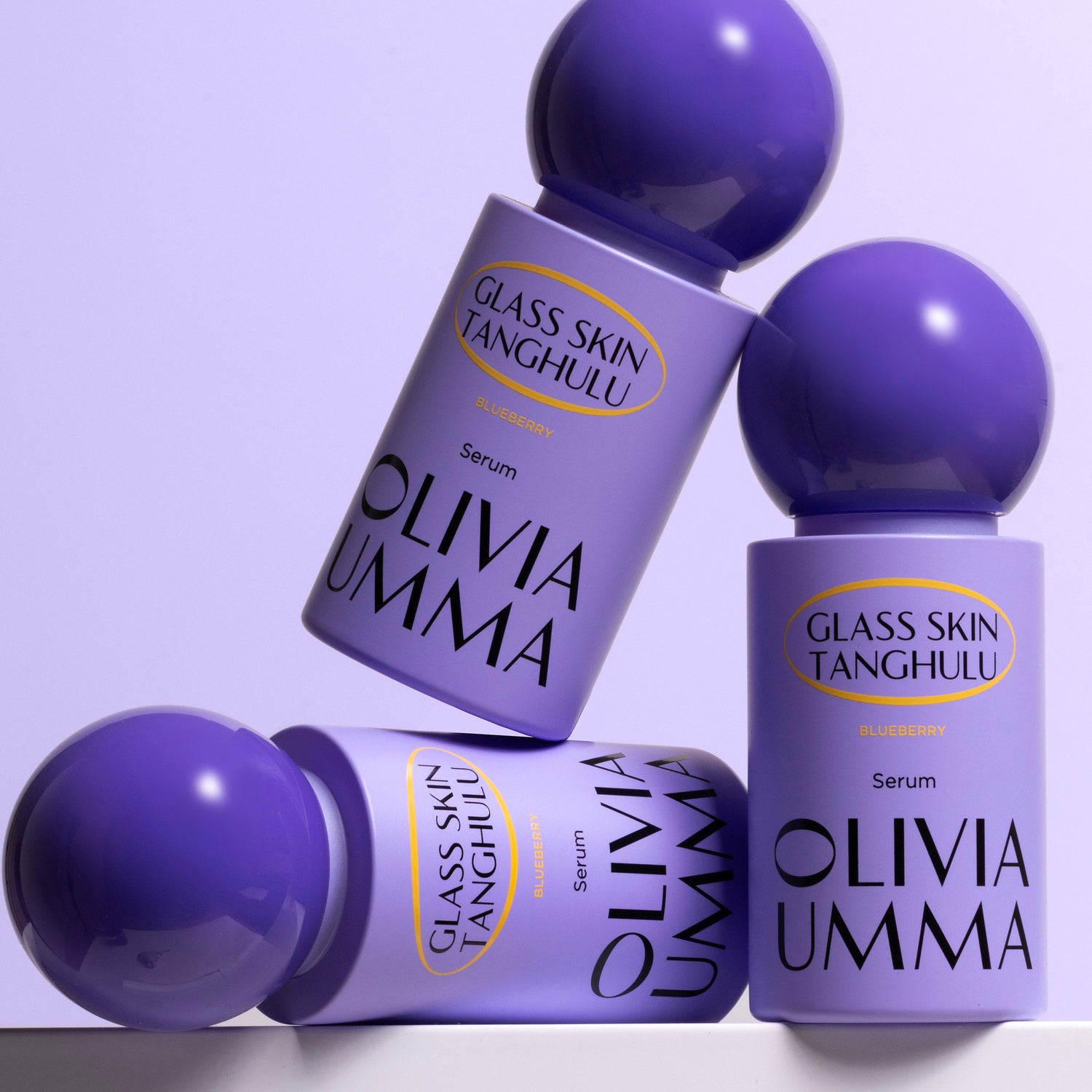3 bottle of oliviaumma blueberry serum