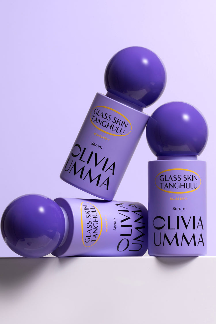 3 bottle of oliviaumma blueberry serum