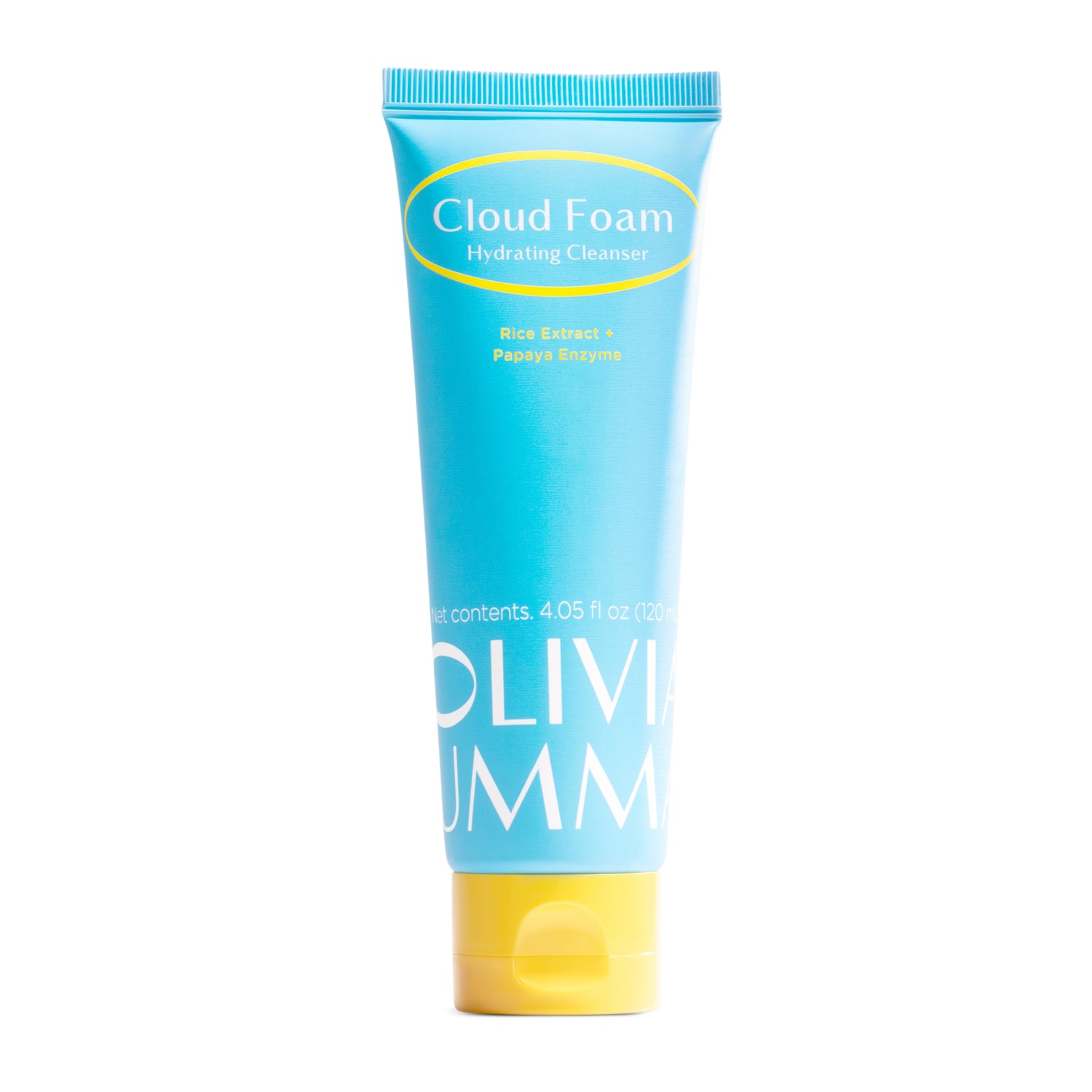 Tube of Olivetum Cloud Foam on a white background