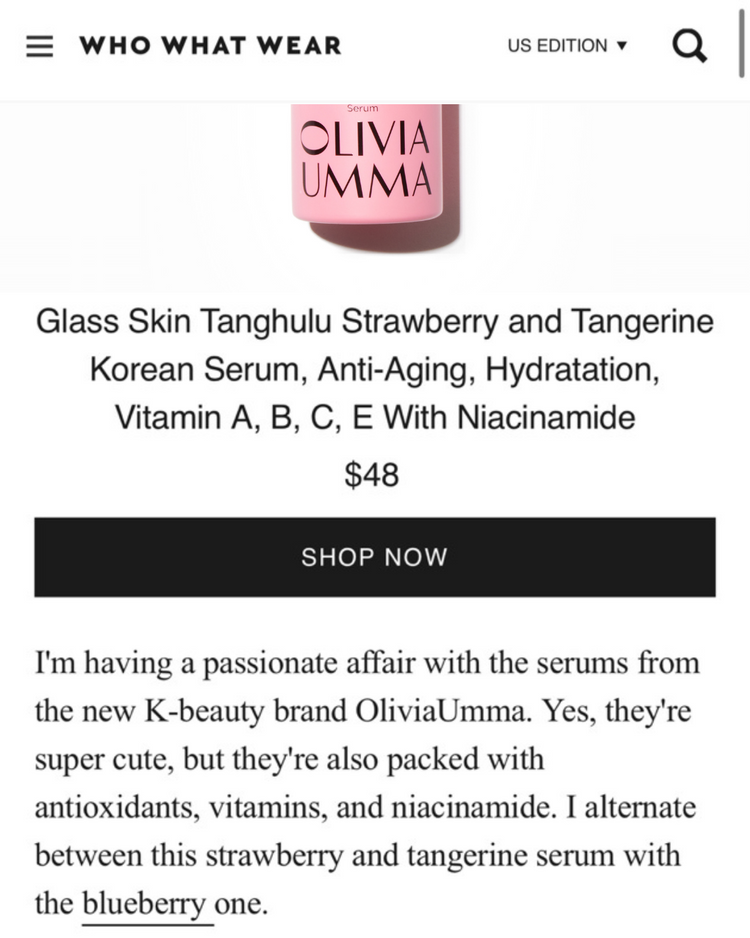 GLASS SKIN STRAWBERRY & TANGERINE SERUM