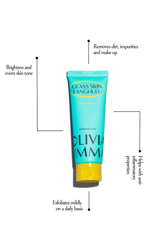 Oliviaumma Glass Skin Tanghulu Shine Muscat Cleanser Oliviaumma
