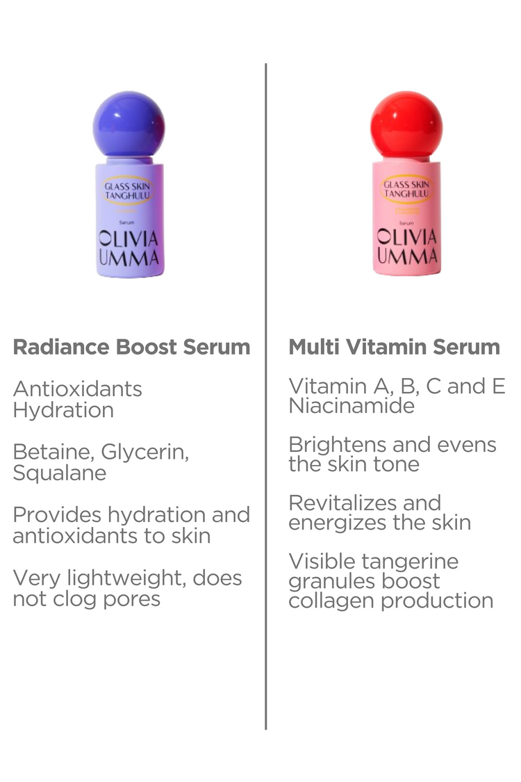 PERFECT SKIN ROUTINE: OLIVIAUMMA GLASS SKIN TANGHULU SERUM SET